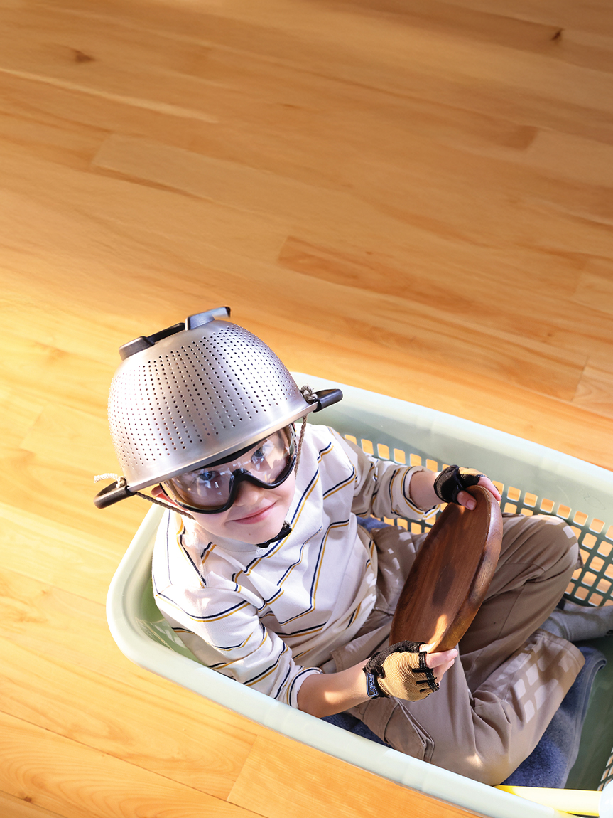 Kids Playing on Luxury Vinyl Flooring